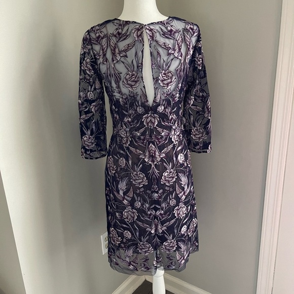 NWOT Marchesa Notte Lace Dress​ - Picture 4 of 5